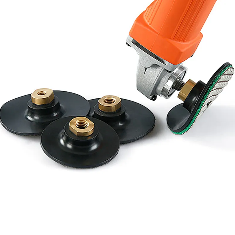 Rubber Backing Pad Polishing Grinding Disc Holder For Angle Grinder M16