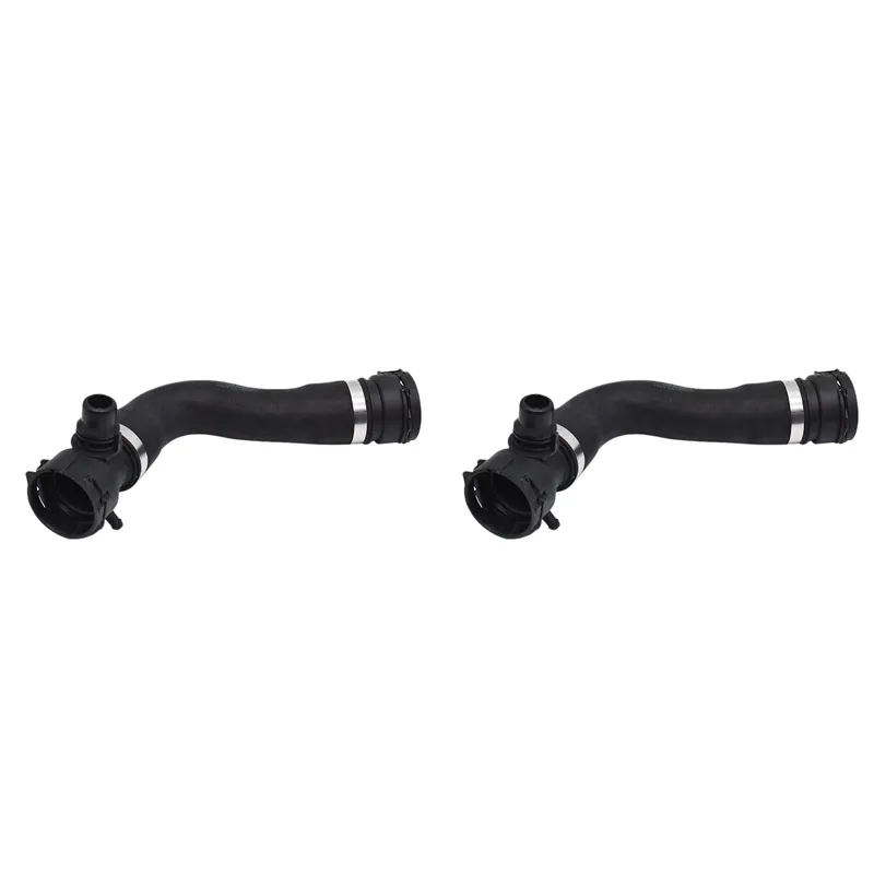 2X BMW Radiator Coolant Hoses Upper Replacement For From