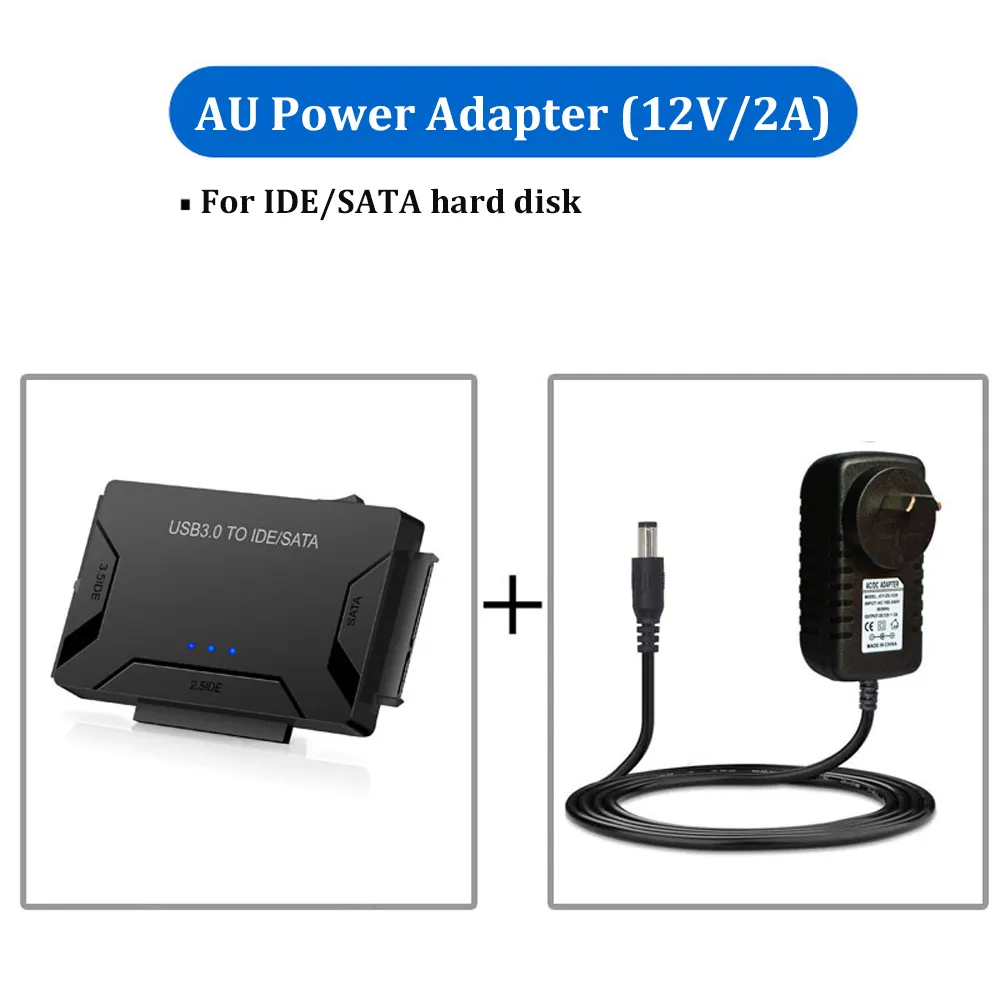 MAIWO USB 3.0 to 2.5'' 3.5'' SATA/IDE Enclosure Adapter Converter
