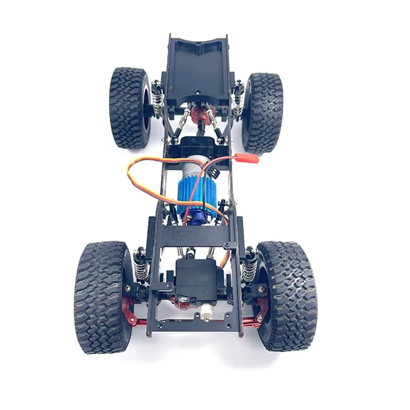 Metal Chassis Link Rod Servo Mount Shock Absorber Beam Set