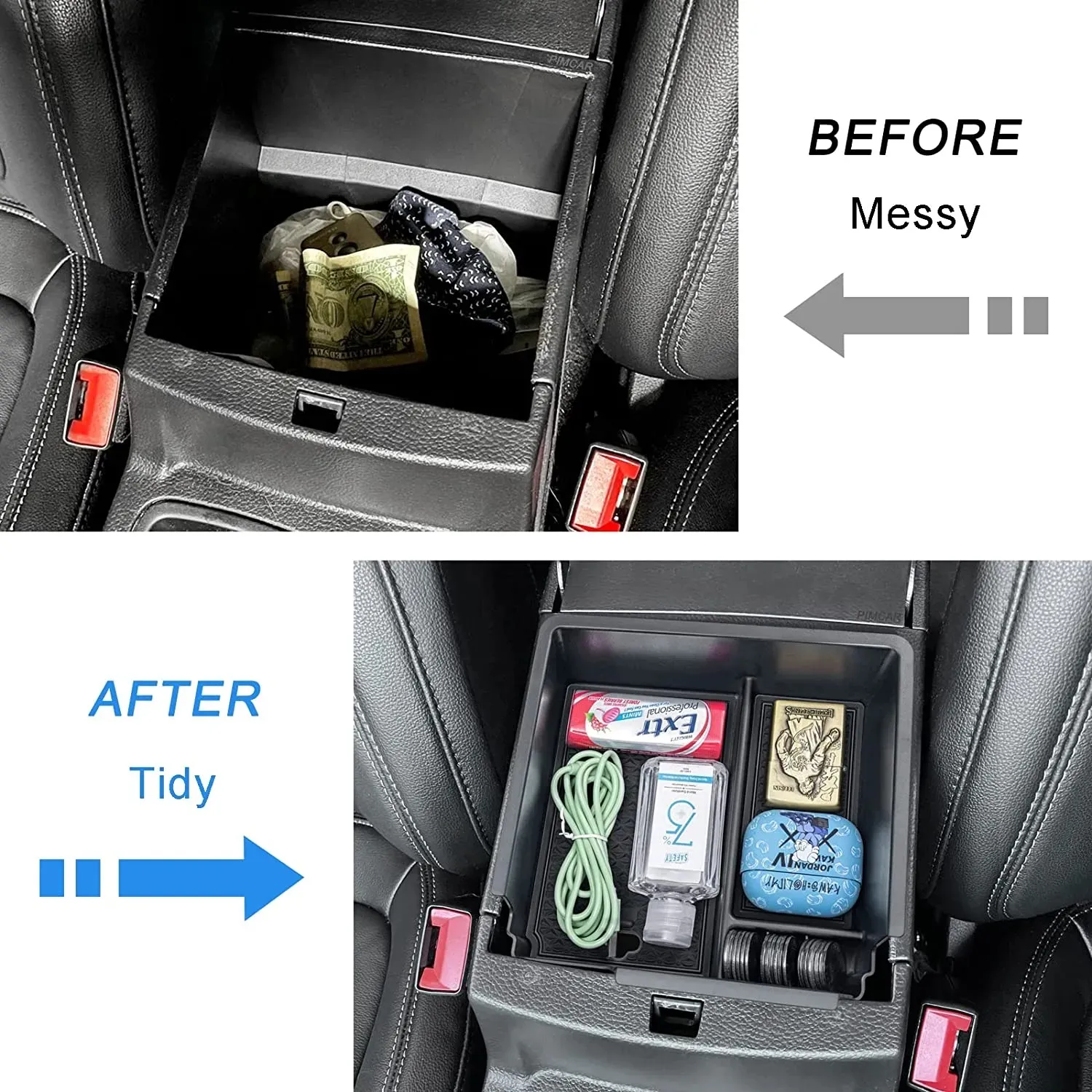 DHgate.com:Ranger Armrest Organizer Tray - Console Storage Box Interior ...