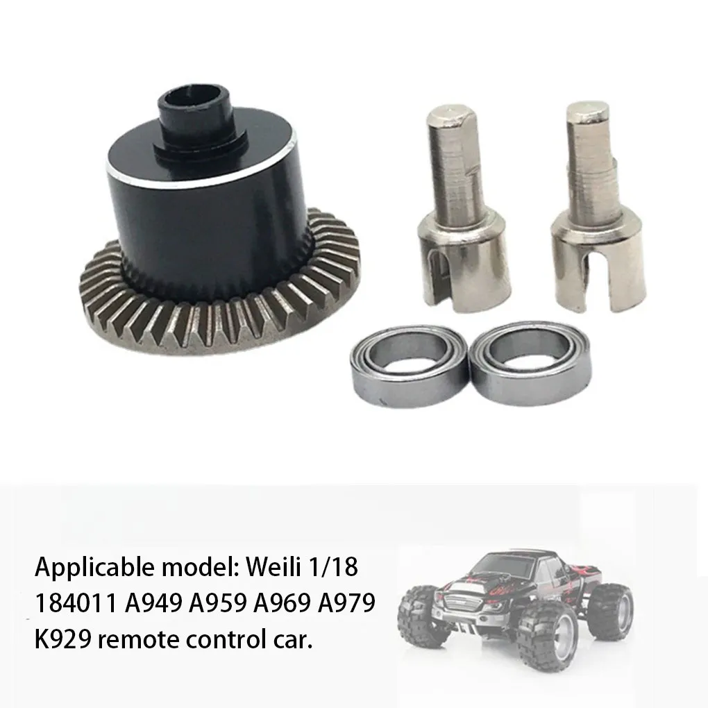 Metal Differential Mechanism for WLtoys A949 A959 A969 A979 1 18 RC Cars Upgrade Parts for 4WD Rally Car 2.4GHz