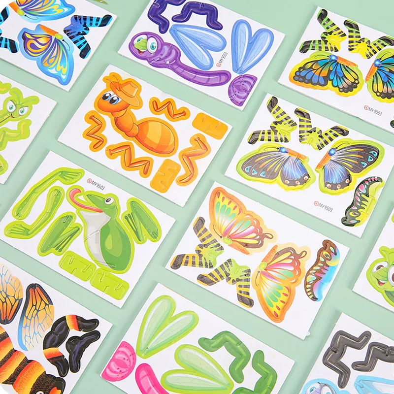 Childrens 3D Puzzles Animal Foam 3D Puzzles Educational Toys For Kids ...