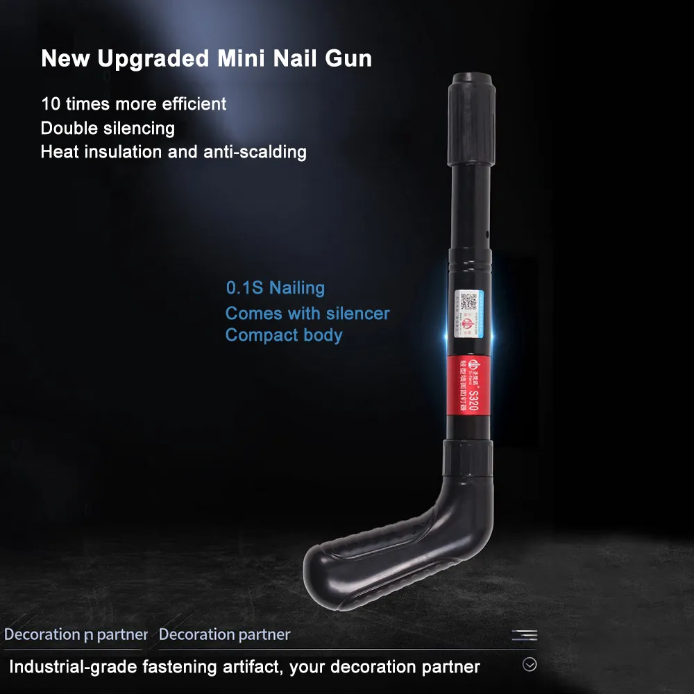 Nail Puller Tool Manual Rivet Gun For Concrete Wall Anchoring & Wire ...