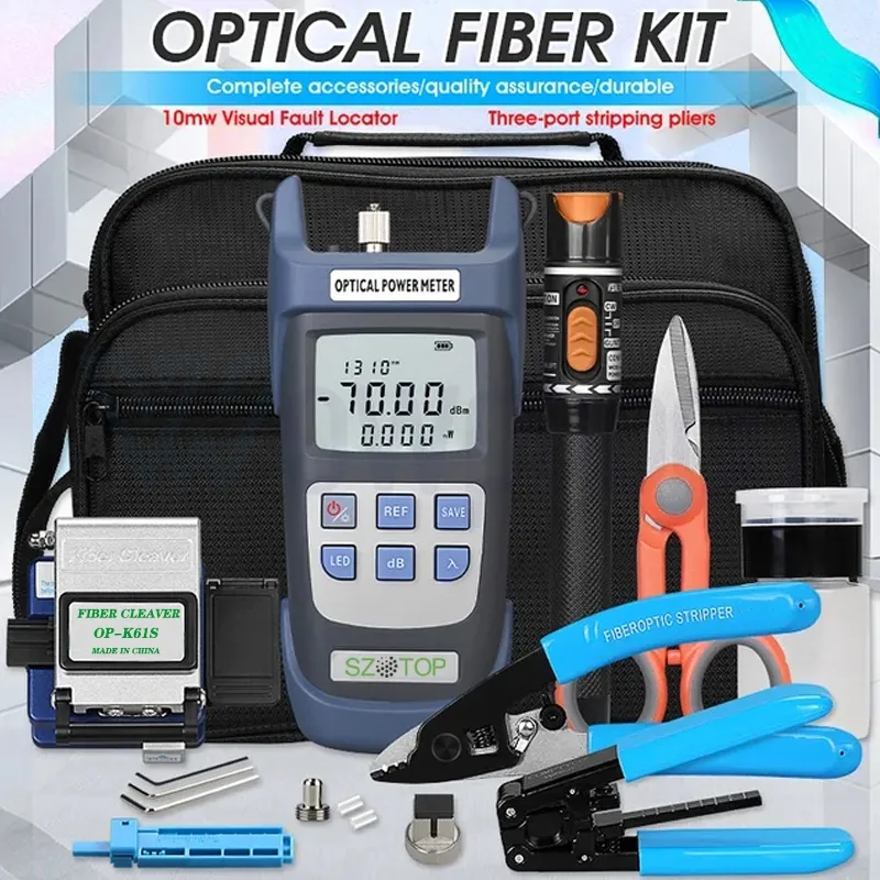 Fiber Visual Testing Tools Fiber Optic Tool Kit Fiber Cleaver, Visual Fault... From Ddmyaug, $159. ...