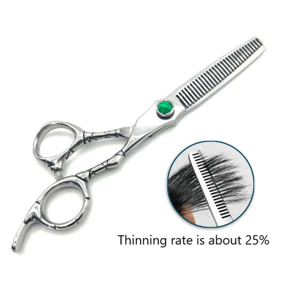 Ciseaux De Coiffure Professionnels Haryali London - 15,2 Cm - Acier Inoxydable - Léger - Pour Tous Types De Cheveux