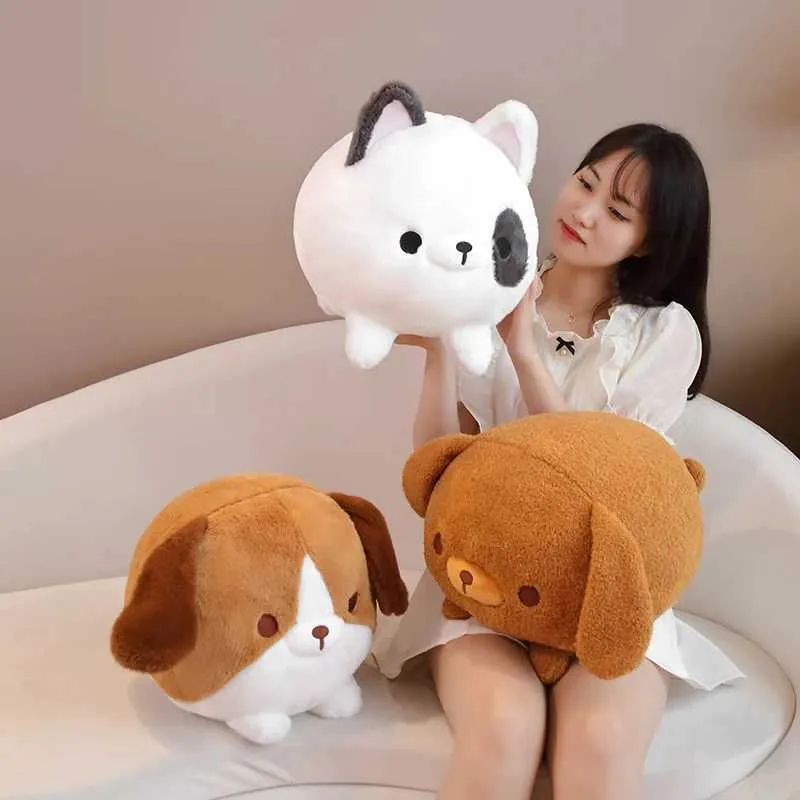 Plush Dolls The Newly Arrived Kawaii Animation Simulates Chubby Dog ...