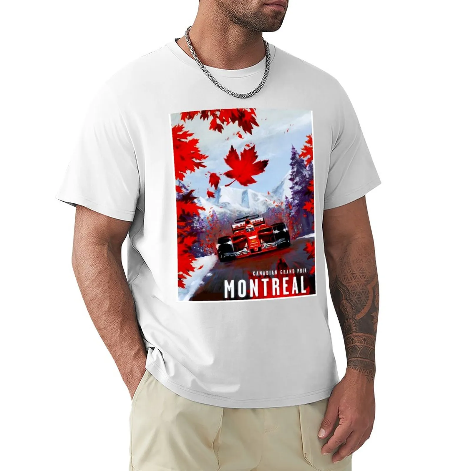 Canadian Grand Prix T Shirt Formula Shirts, Auto Racing Graphic - Main Image