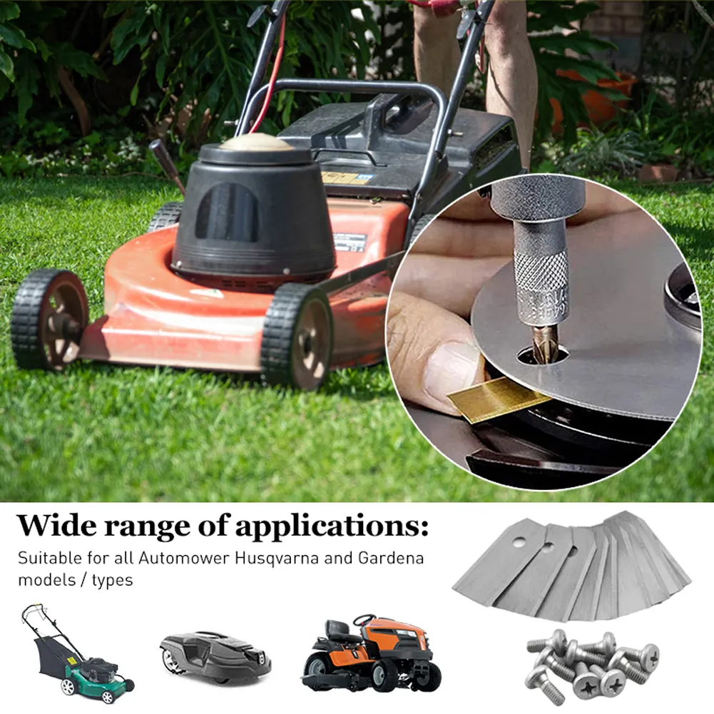 Trimmer Blades Replacement 90 30pcs for Husqvarna Automower Garden Robotic Lawnmower Tools