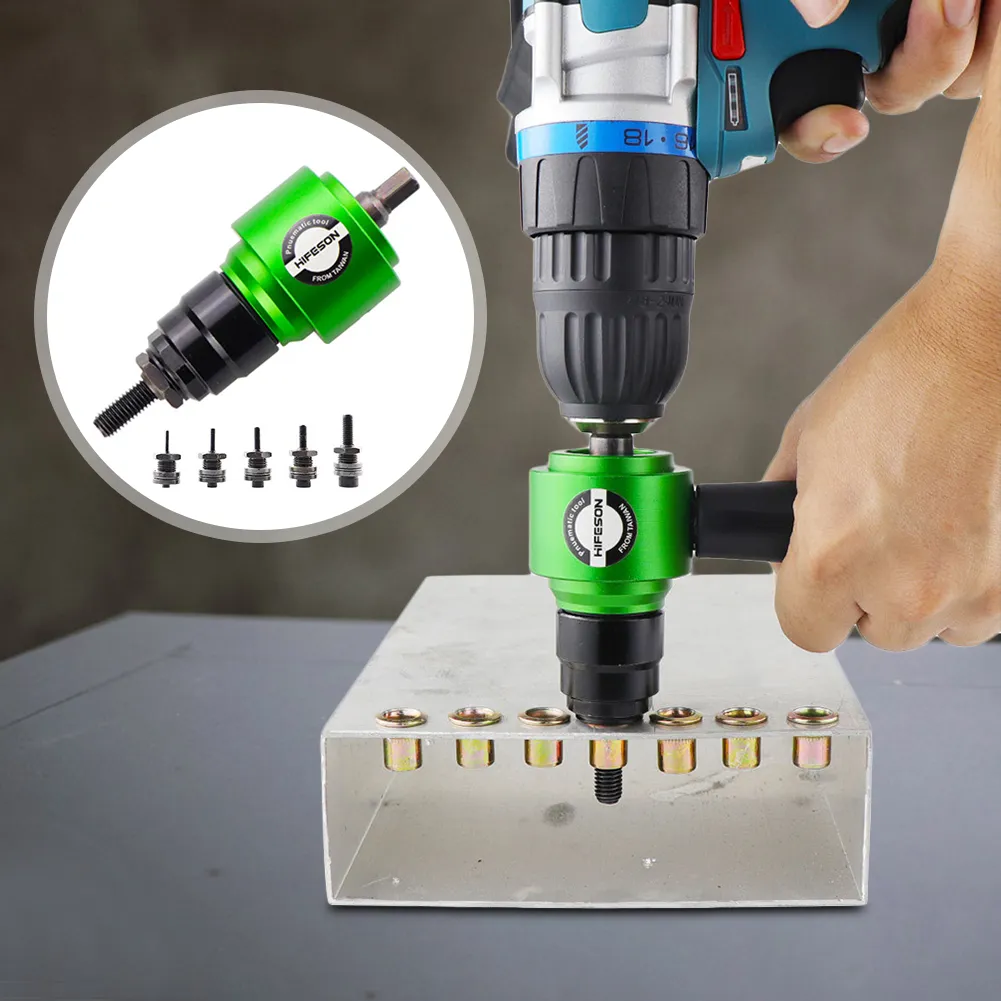DHgate.com:Self-Lock Insert Nut Pull Riveting Tool (Aluminum Alloy) for ...