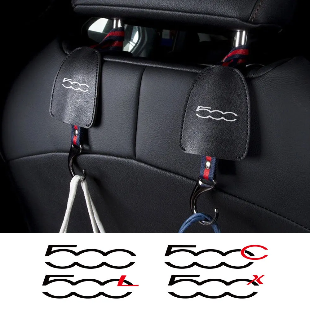 Car Seat Back Hook for Fiat 500/500X/500L/500C/Abarth 695, Auto