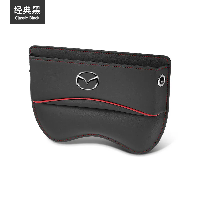 Car Seat Gap Filler Storage Box – Leather Organizer For Mazda 2, 3