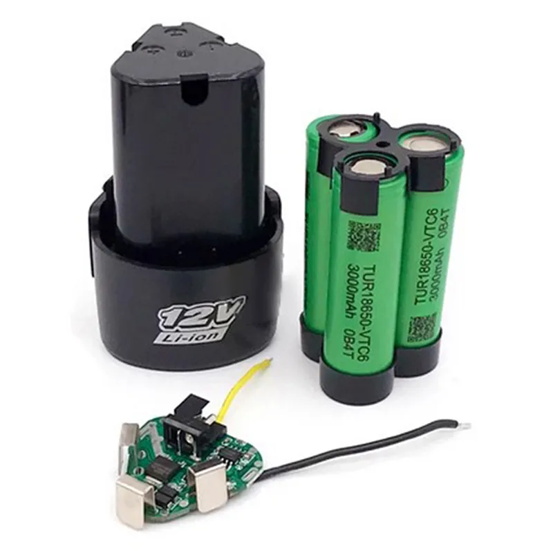 High Quality 12V Screwdriver Drill Battery Case The Lunch Box With 18650 Hoder Brackets And 3S 30A BMS Board For Shura And Shrika Replacement From Homepro13 5.87 DHgate.Com