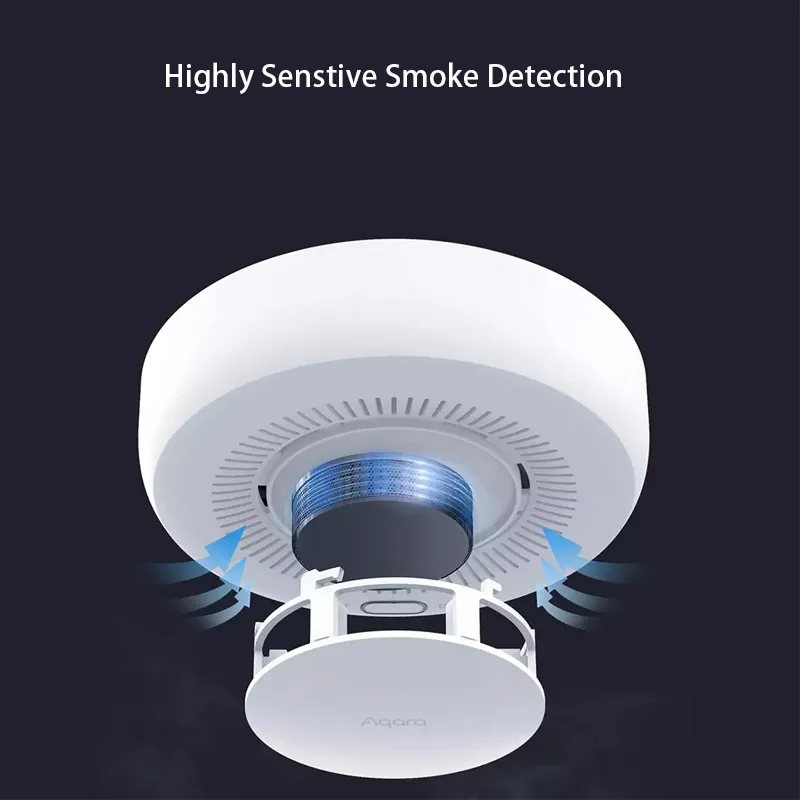 Aqara Smoke Detector Sensor Fire Alarm With Sound Alert Zigbee Home ...