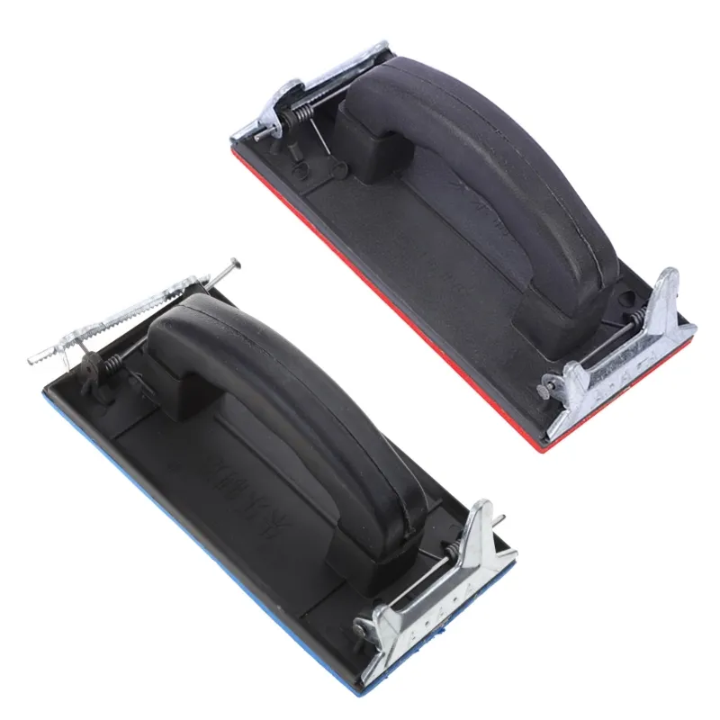 2 Blocs De Ponçage Manuels Ronds 5 Pouces - Pour Ponçage Bois, Métal, Carrosserie, Mousse Polyuréthane - 10