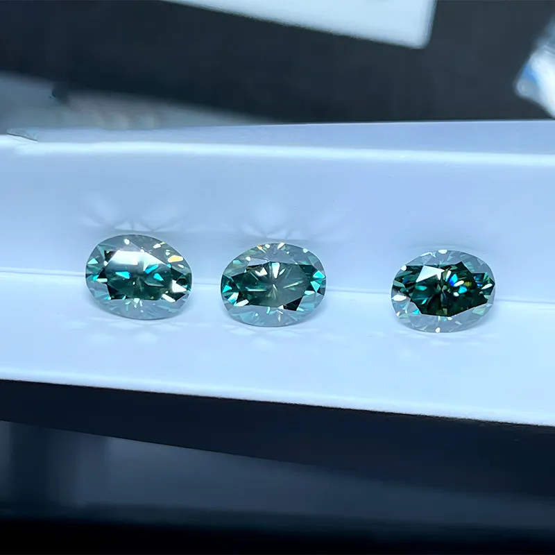 thumbnail image 2 of ZTT Lab-Created Light Blue Moissanite – Loose Round Cut Stone (0.50 To 5.00 CT) – GRA Certified 2 of 5