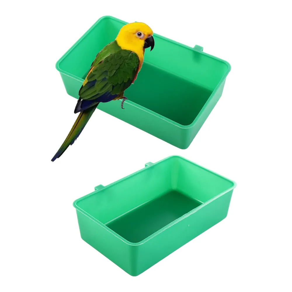 Save Big on Bulk Bird Food Tray Bird Cage Tray: Piece Pet Feeding  Bathing Set Multipurpose Food Bowls, Water Dishes, And Shower Box For Birds 