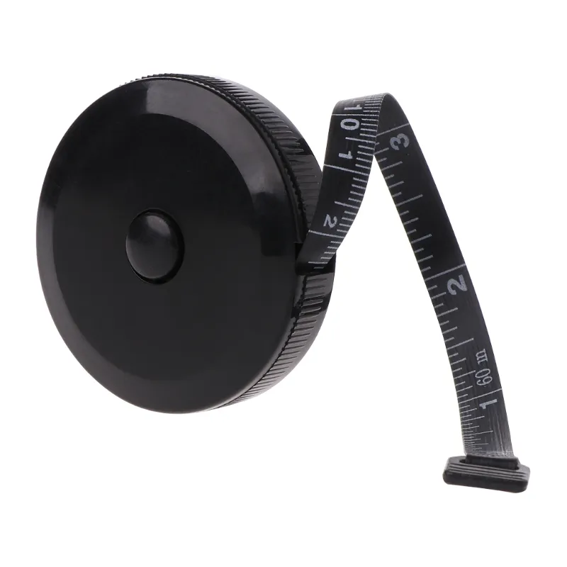 Double Mètre Ruban Corporel 150 Cm / 60 Pouces - Souple, à Bouton De Blocage - Pour Mesures Du Corps (poitrine, Taille, Hanches…)
