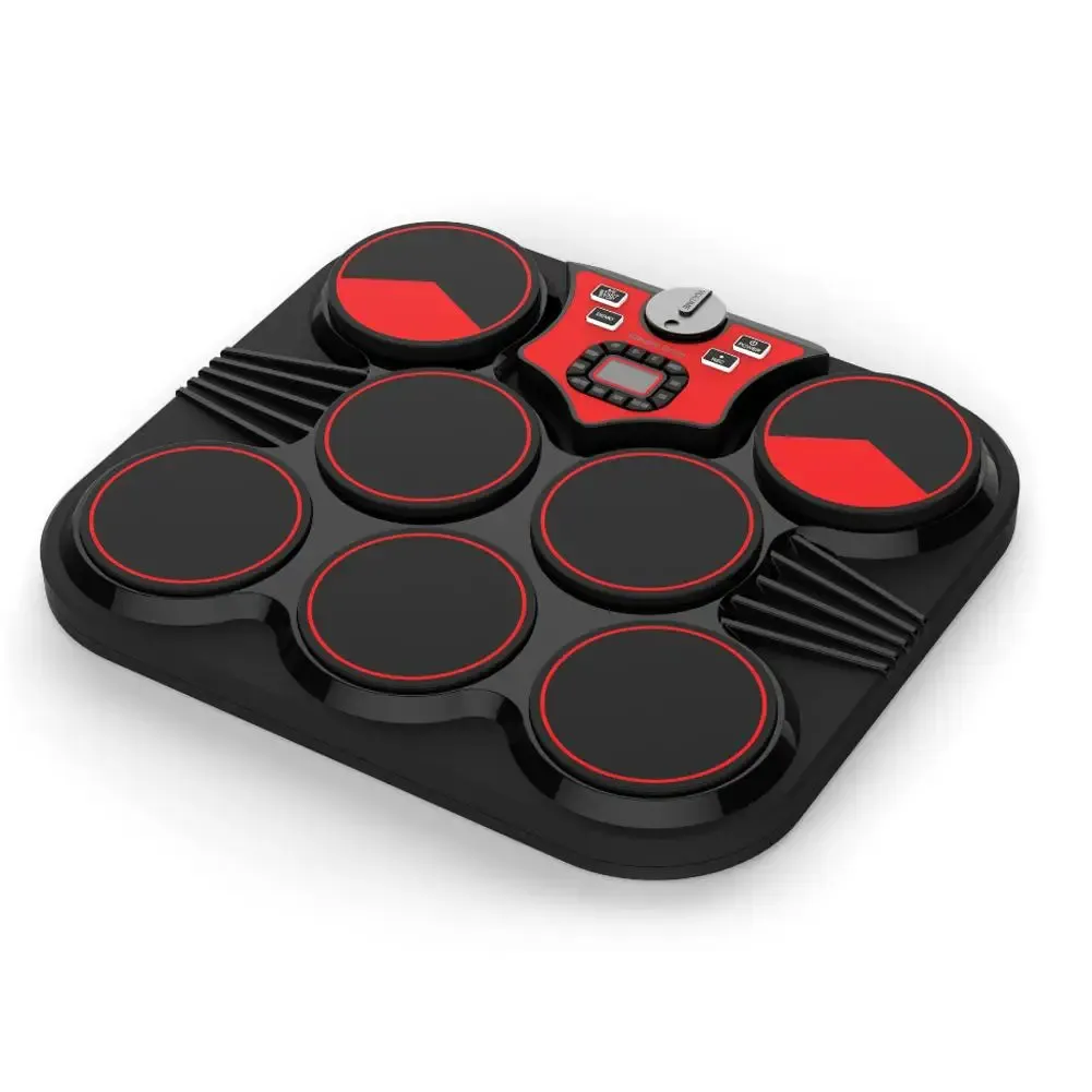 2024Electric Drum Kit Portable Electronic Drum Set With Dual Touch Pad Removable Headphones Tambourine Perfect For Beginners Practice From Ddmyapr 225.63 DHgate.Com