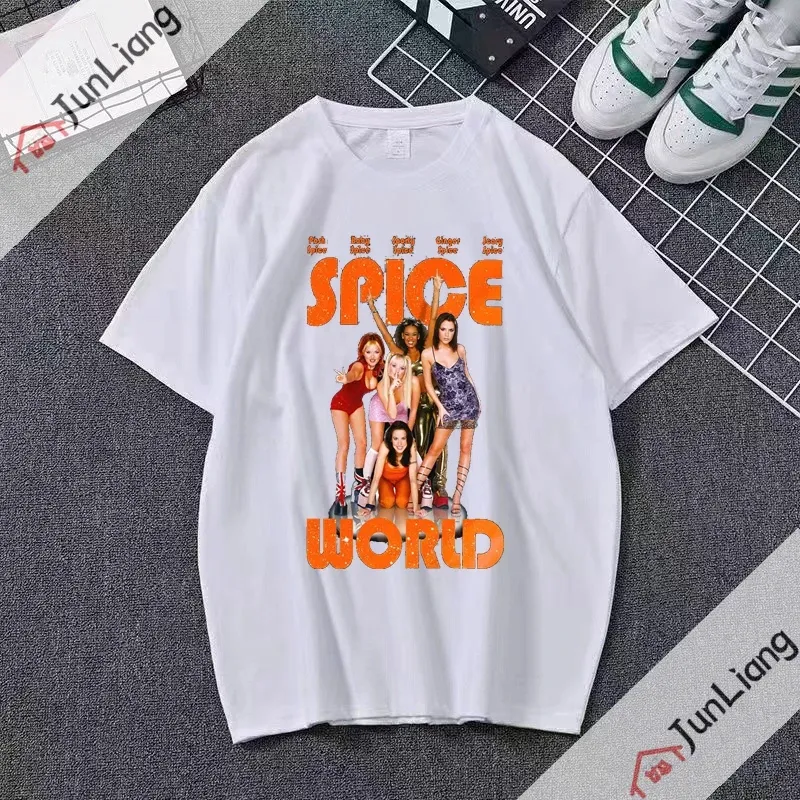 90s Retro Music T Shirt Spice Girls Unisex Tee, Hip Hop