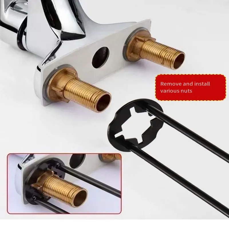 Outils De Plomberie Clé Multifonction Pour Robinet De Salle De Bain Et Cuisine