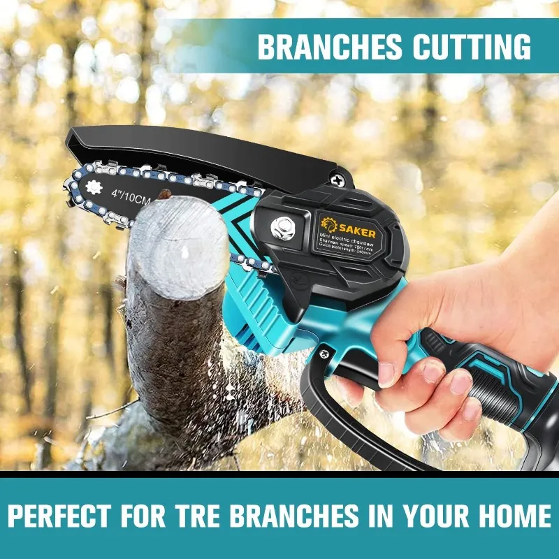 Saker Mini Chainsaws Cordless Electric Handheld... From Ddmyjul, $216.31 |  DHgate.Com