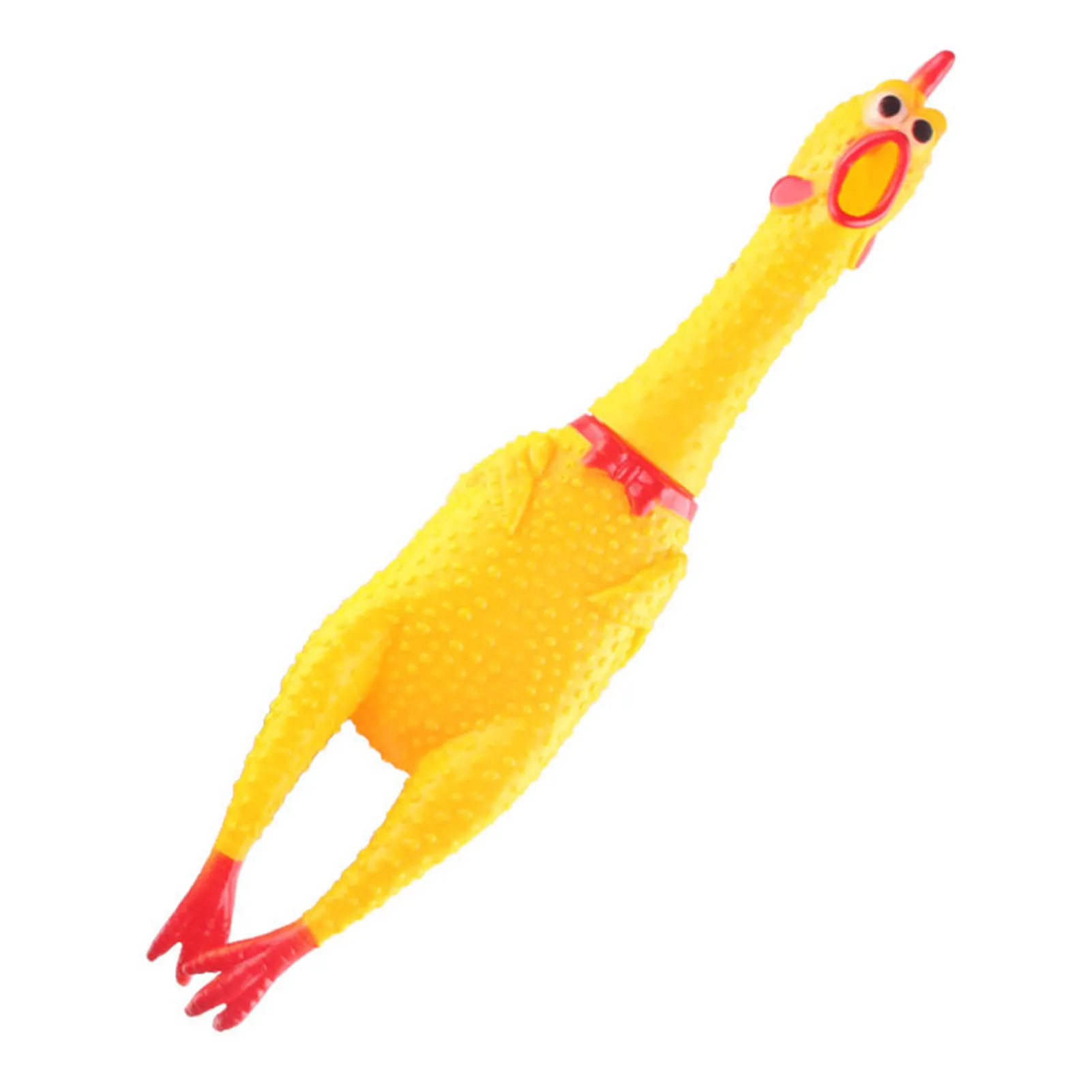 Rubber rooster dog toy deals
