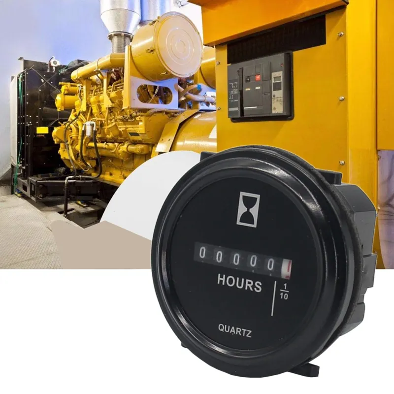 Quartz Hour Meter How To Read 6-Digit Hour Meter - 12V/36V Marine ...