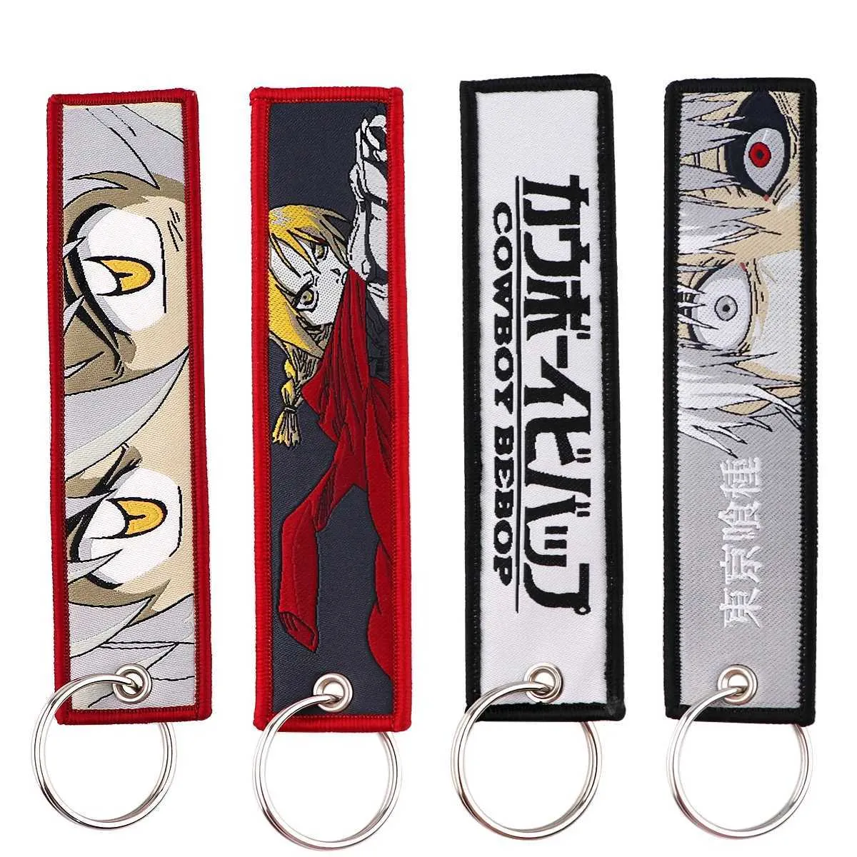 Anime LED Keychain with Figure Pattern and Kirsite Metal for Backpack ...