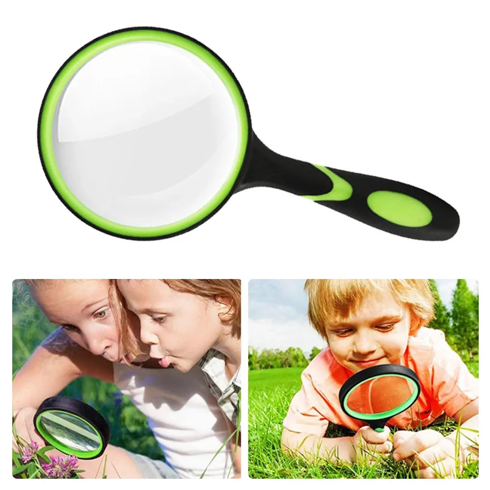 Ocim 2 Pack Magnifying Glass, Kids Magnifying Glass,75mm 10X