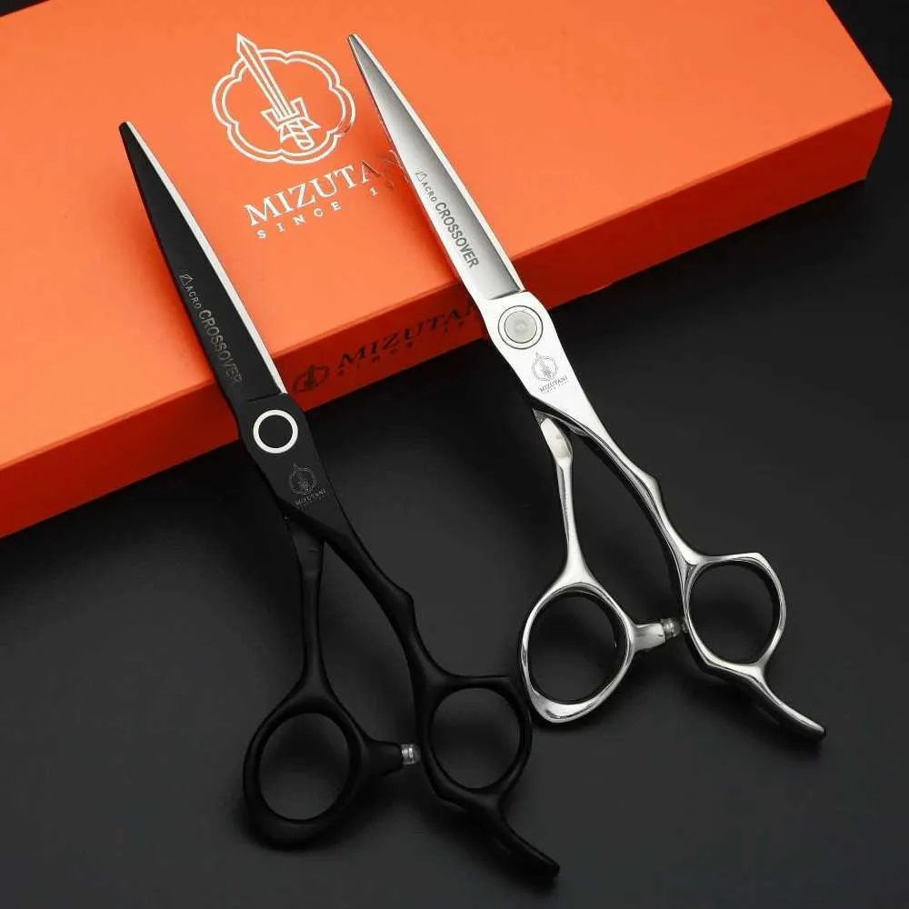 Hair Scissors MIZUTANI Barber 6.0 Inch VG10 Material Flat Slim