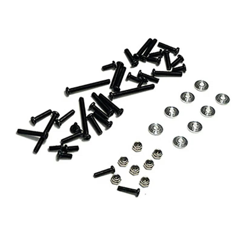 ShareGoo Metal Chassis Frame & 370 Motor Kit For MN D90/D91/MN45/MN99S 1/12 RC Car – Red Upgrade Parts