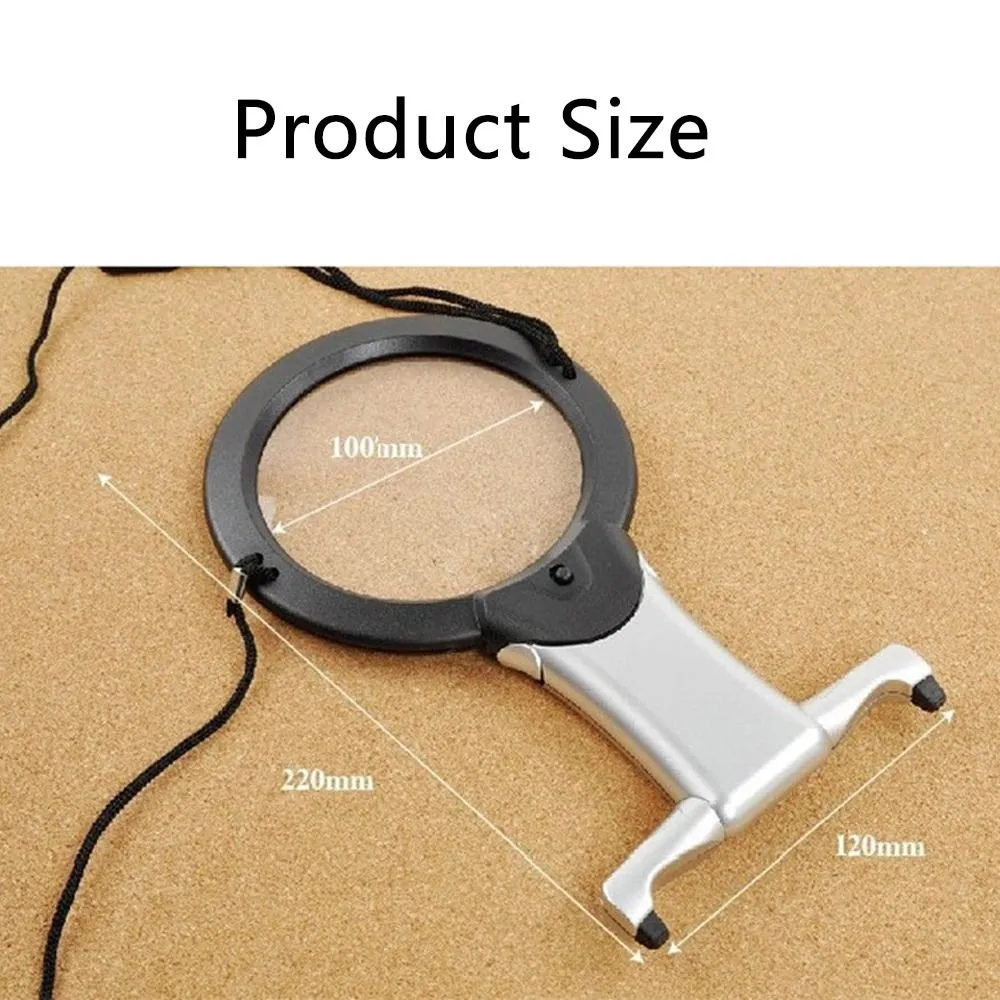 6X Magnifying Glass With Light And Stand Led Lamp Giant Magnifier Reading  Hands Free Desktop Magnifier Soldering Repair Tool From Homepro17, $12.34 |  DHgate.Com, image size:1000x1000
