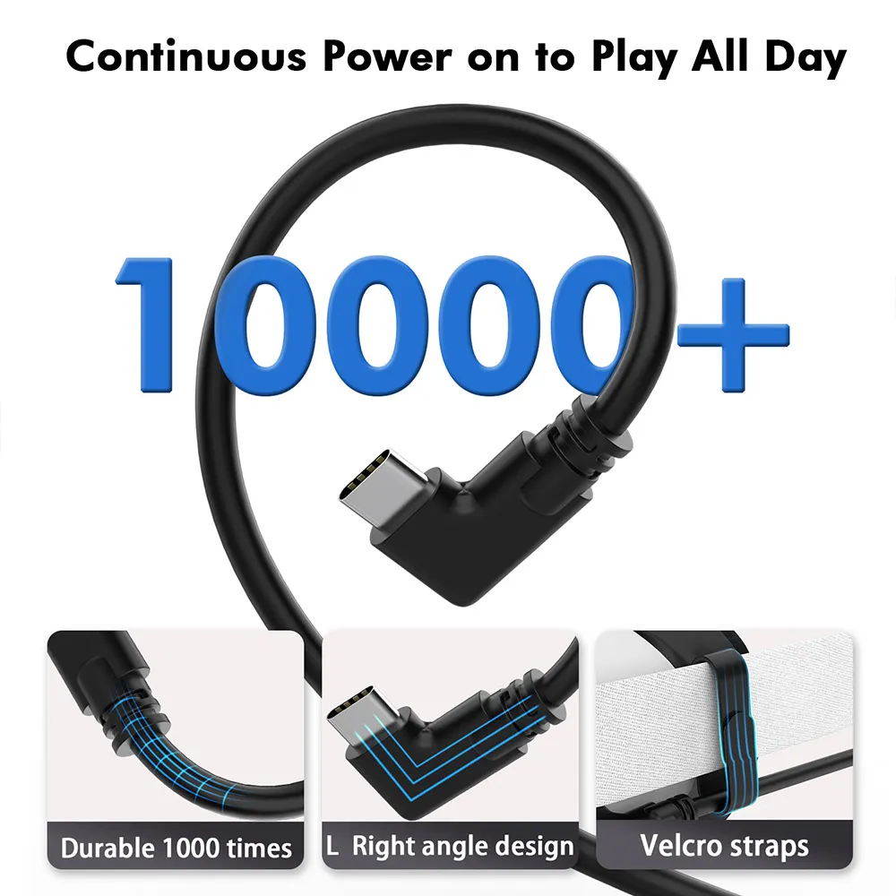 AMVR 5m VR Link Cable For PICO 4 And Oculus Quest 2 Charging Data Cable ...