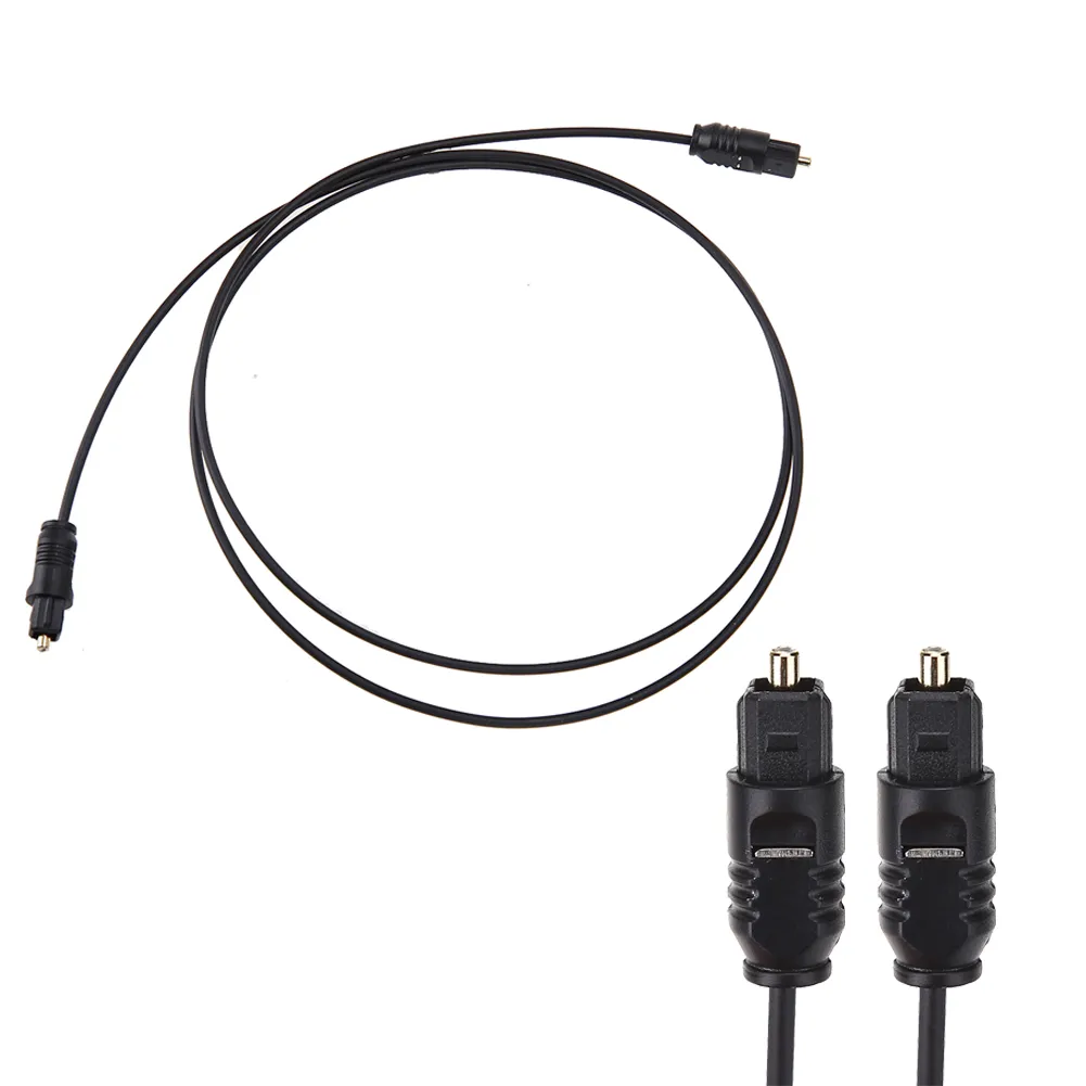 2-Pack 4ft Premium Digital Optical Audio Cables (Toslink) For TV, Soundbar, PS5