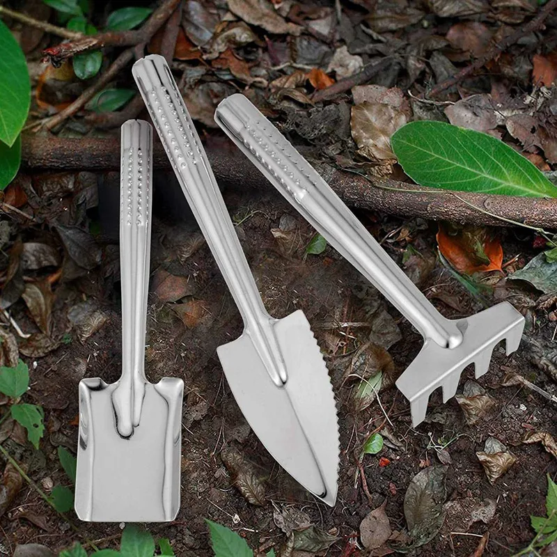 4 Pcs Set Mini Gardening Tools Shovel Spade Succulents In Flowerpot Claw Garden Tools With Handles,Bonsai Tools,Mini Gardening Tools,Gardening Tool Set