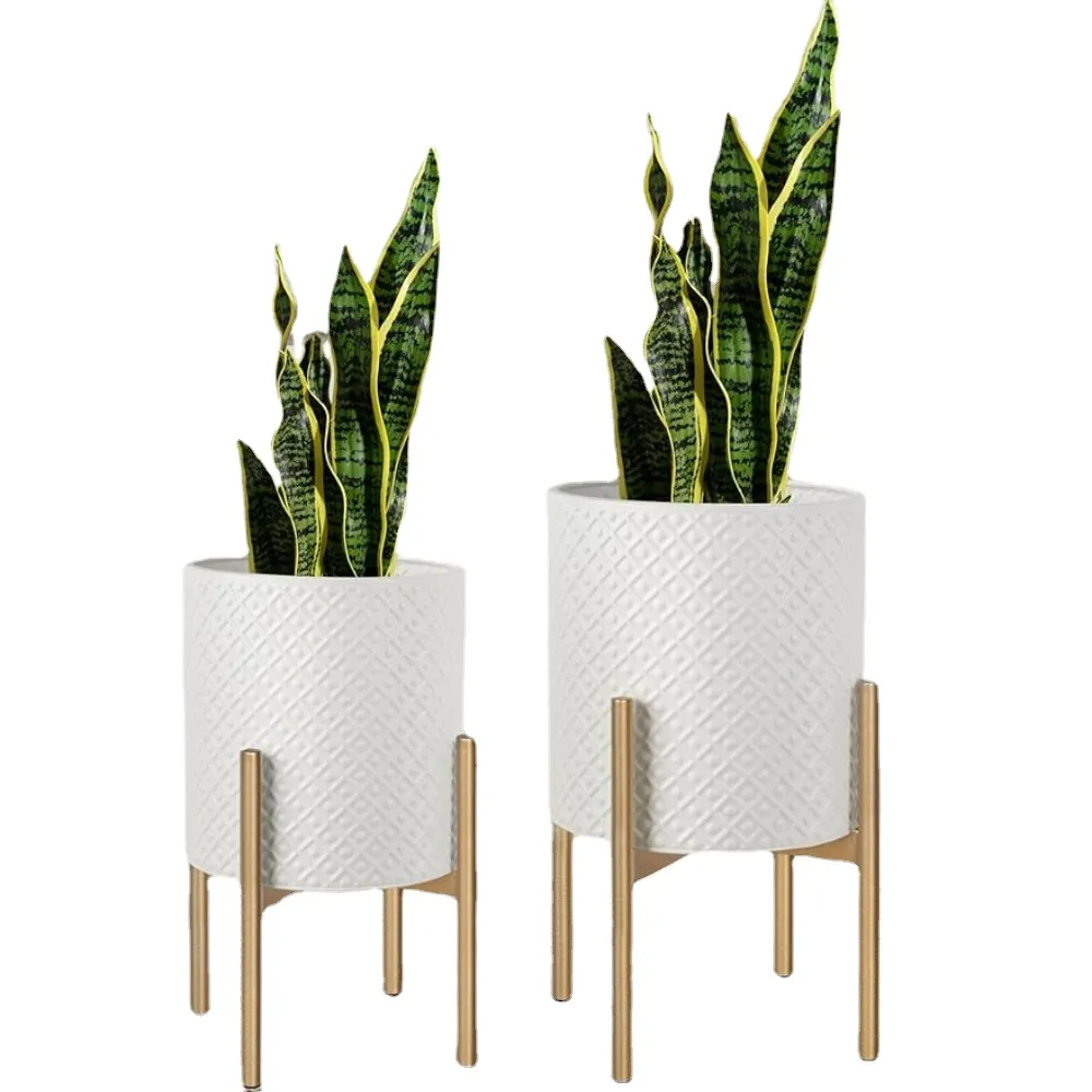 over balcony planter pots Lakeside Railing Flower Pot Holders for Balcony or Deck 2 Pack main image 0