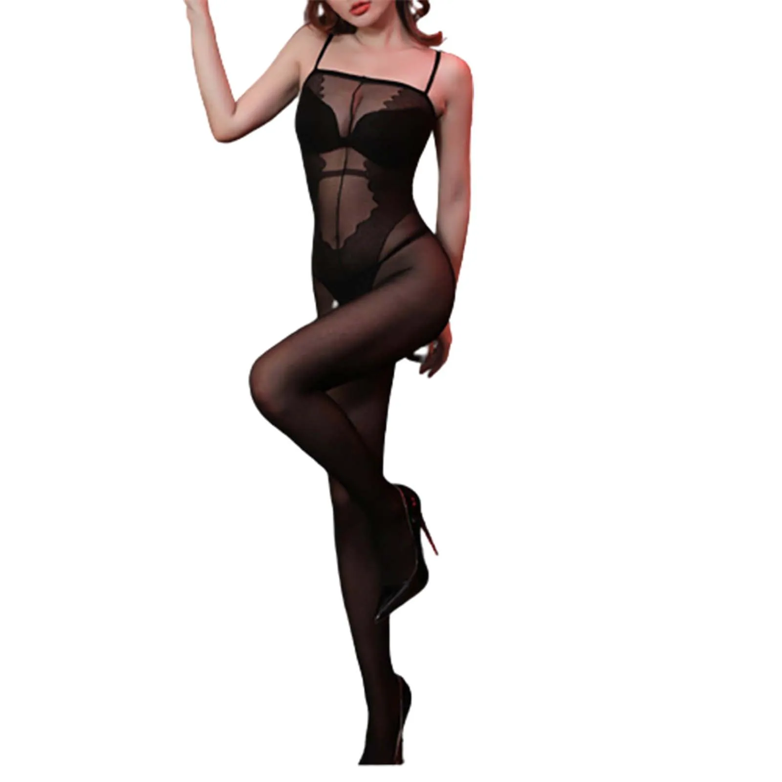 Sensual Fishnet Lingerie Bodysuit Set: Sexy Clubwear... From Ddmyapr,  $102.41 | DHgate.Com