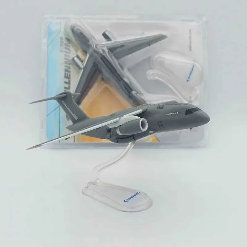 EMBRAER KC-390 1:100スケールモデル Embraer KC-390 Static Micro Die-Cast ABS Model: Educational