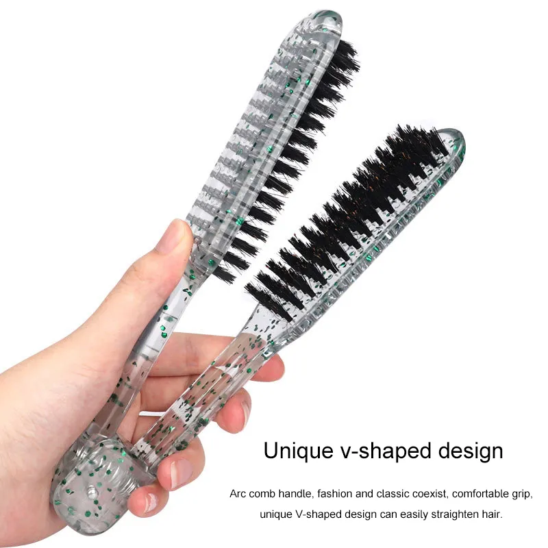 V shaped straightening comb deals
