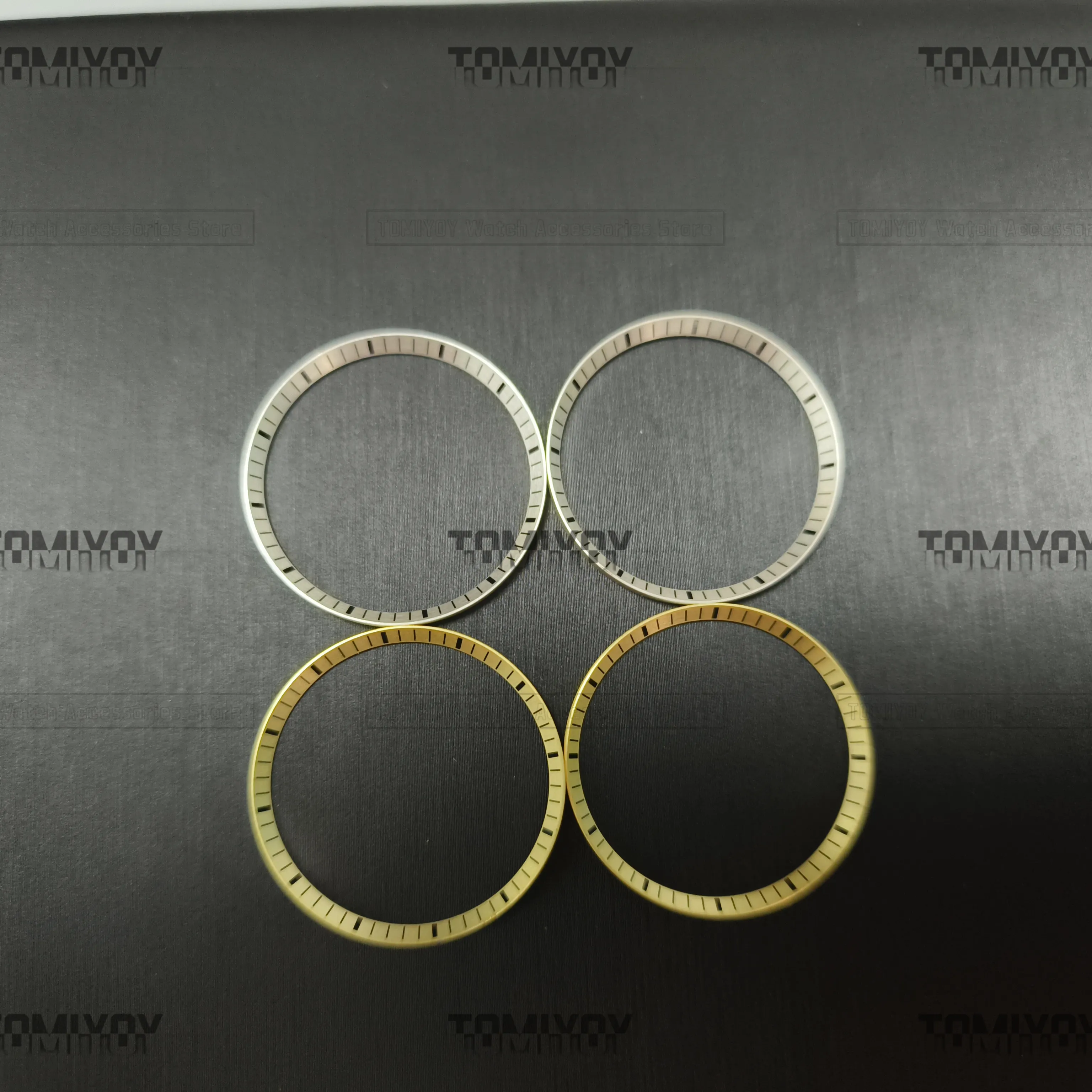 DHgate Mod 30.5 27.5mm SKX007 Watch Chapter Ring Fit For Seiko SKX007 SRPD Dive NH35 NH36 Watch Case Replace Hard Inner Ring Cell Phones Accessories