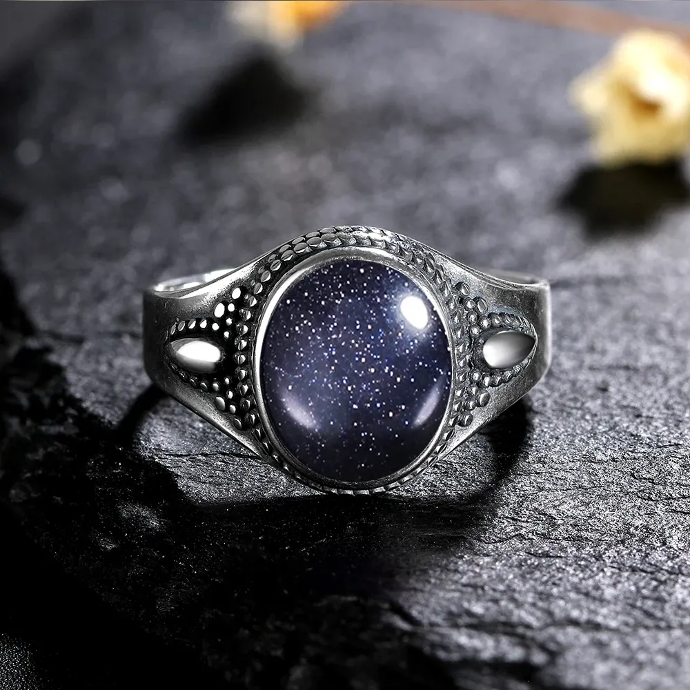 【初回限定】 DHgate.com:Sterling Silver Natural Oval with Ring アクセサリー