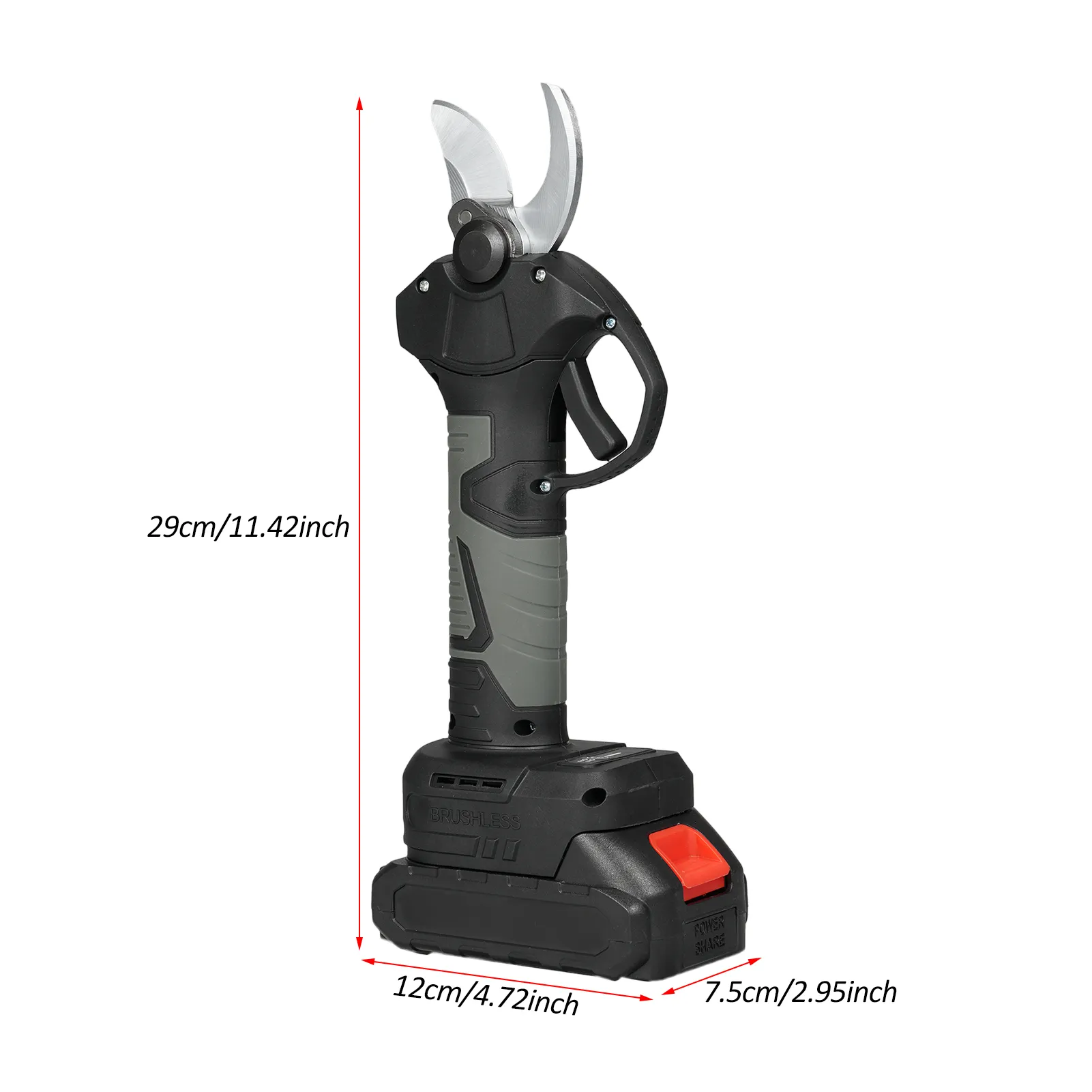 Puirador Eléctrico Cizalizas Inalámbricas: Cizallas De Poda De 21V Con  Estuche De Transporte, Batería De 2000 MAh, Diámetro De Corte De 30 Mm Para  Poda De Rama De Árbol De 71,41 € | DHgate