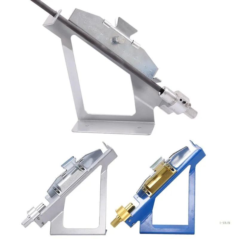 BigKing Fletching Jig Per Frecce - In Lega Alluminio, Regolabile Per Piume E Palette, Accessorio Tiro Con Arco