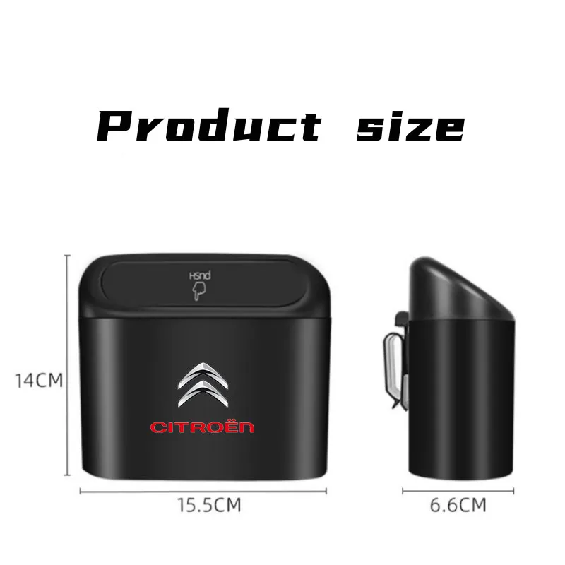 Poubelle De Voiture Pour Citroën C4, C3, C5, C1, C2, Berlingo… | Accessoire Auto, Rangement Déchets | Design Discret