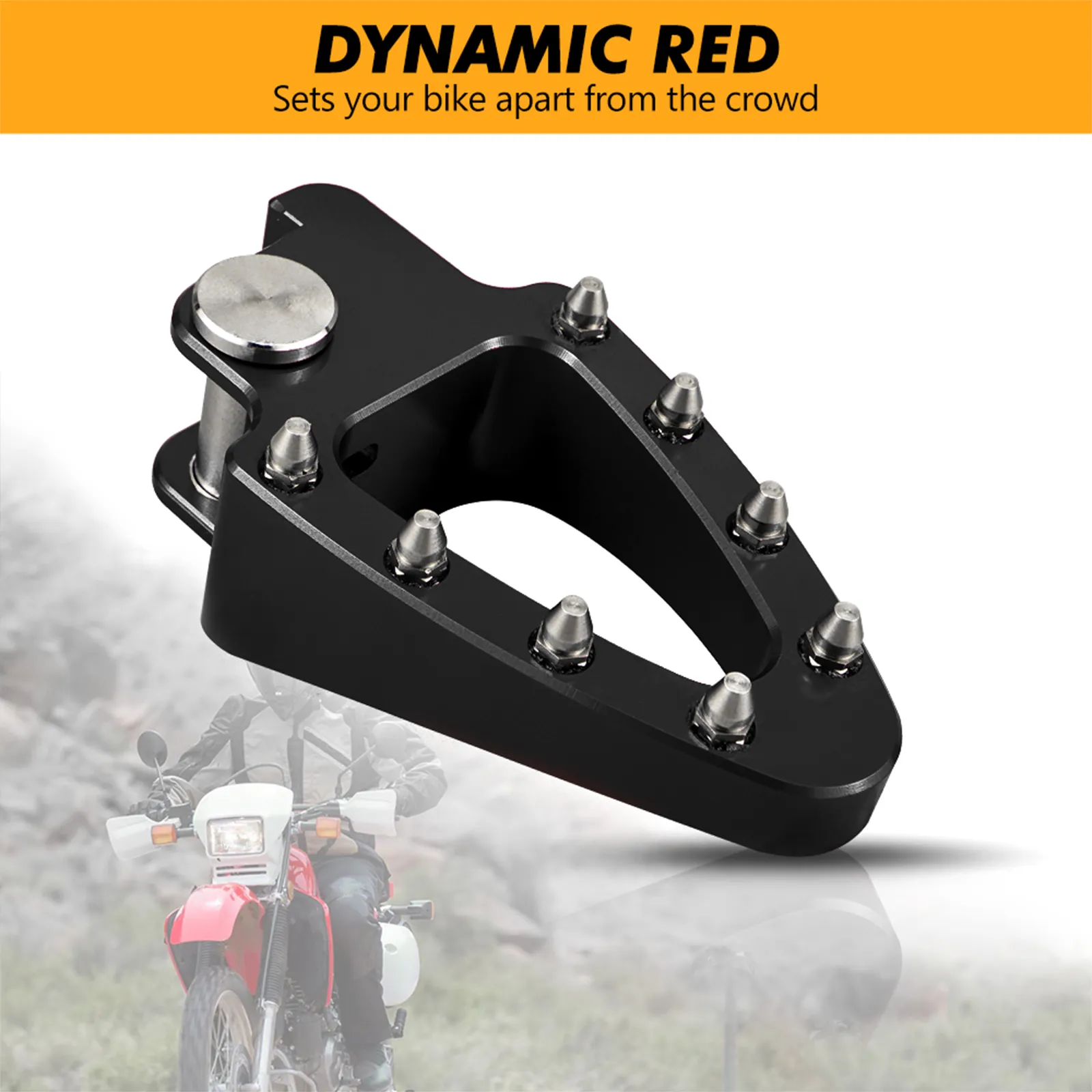 Enhanced Motorcycle Rear Brake Lever Extension: Forged Aluminum Pedal ...