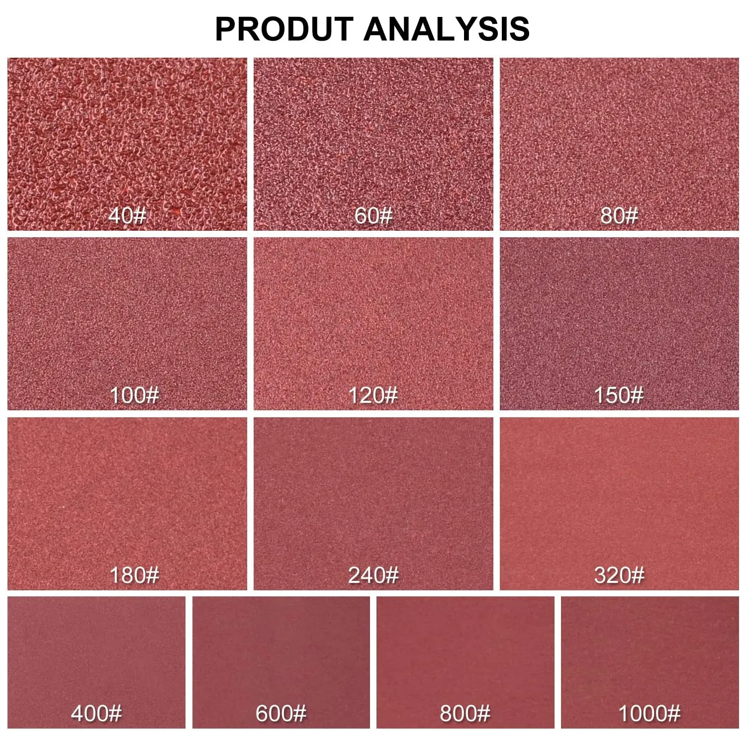 D253 - Mouse Detail Sander Sandpaper, 100PCS Assorted 60 80 120 150 220