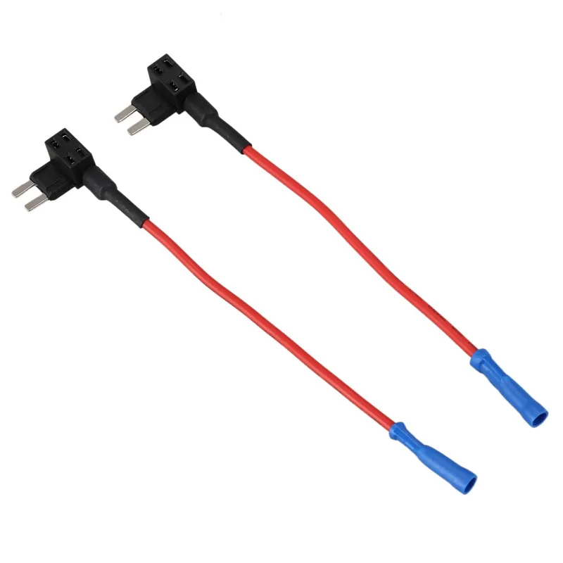 5er Pack Add-a-Circuit Sicherungsadapter Für 12V Auto – Mini ATM/APM, Mit 15A Sicherungen & 16G Kabel