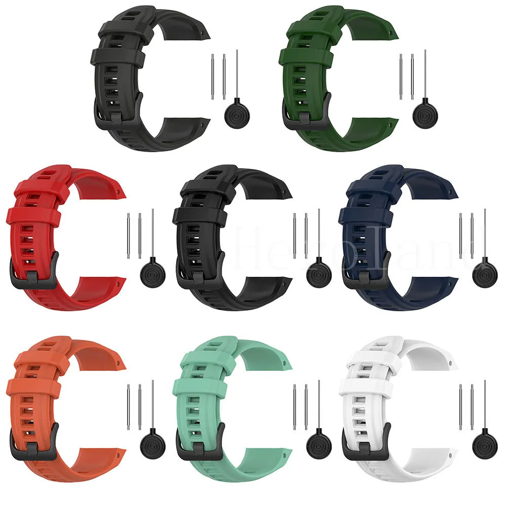 DHgate 20mmSilicone QuickFit Watch Band for Garmin Instinct 2S Sport Replacement Wristband Bracelet Strap Home Garden