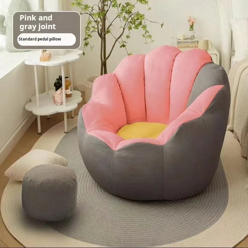 Pouf Géant Lumaland Flexi Comfort Medium (142x84 Cm) – Gris Foncé, L’assise Nuage Qui épouse Ton Corps